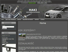 Tablet Screenshot of haki.autostach.pl